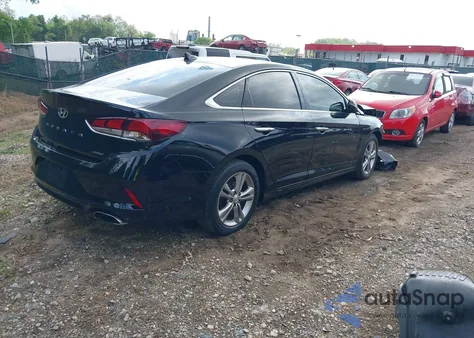2019 Hyundai Sonata Limited из США, поврежденный, VIN 5NPE34AF9KH744077